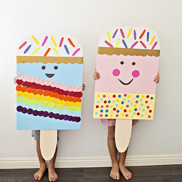 Ice Cream Themed Crafts for Kids