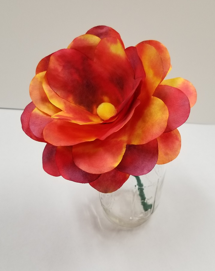 3d diffusing paper flower