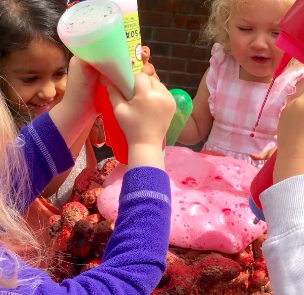 Jumbo DIY Volcano – Group STEAM Activity