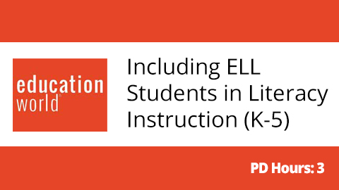 ELL Literacy Professional Development Online