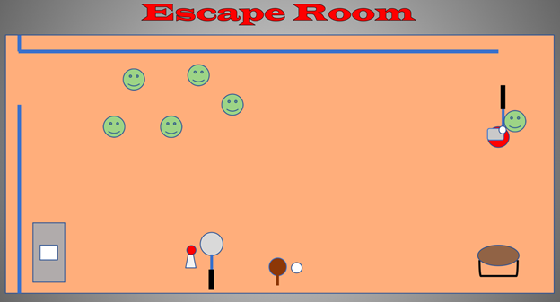 Escape room physed activity