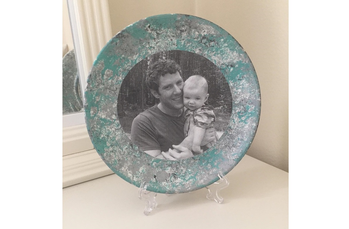 Father's Day Photo Plate