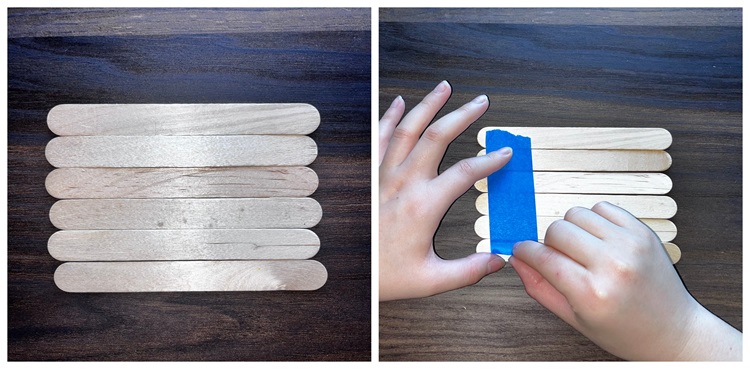 Line up popsicles