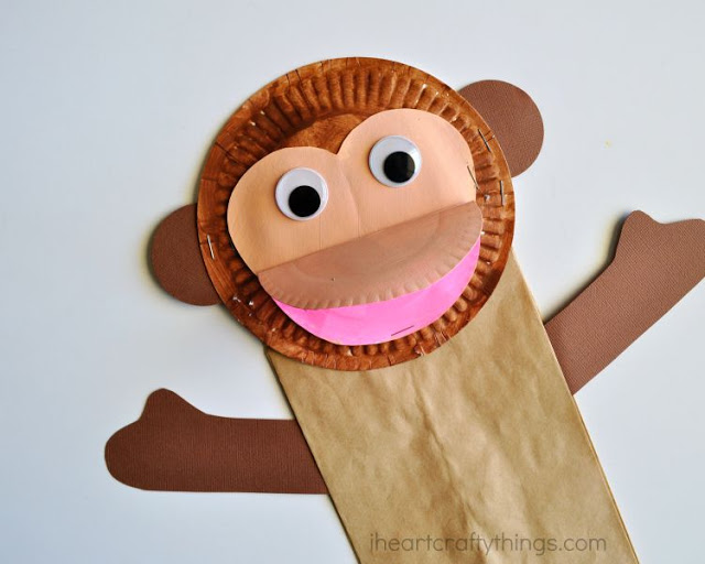 Chinese New Year monkey craft