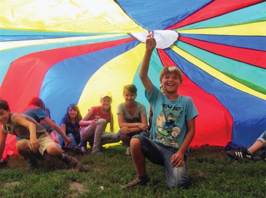 field day parachute