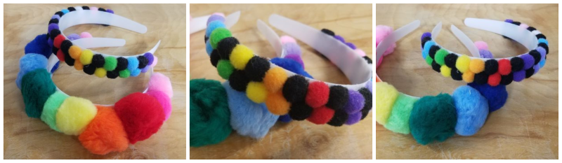 Pom Pom Headband