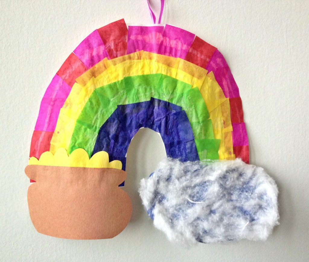 st patricks day rainbow