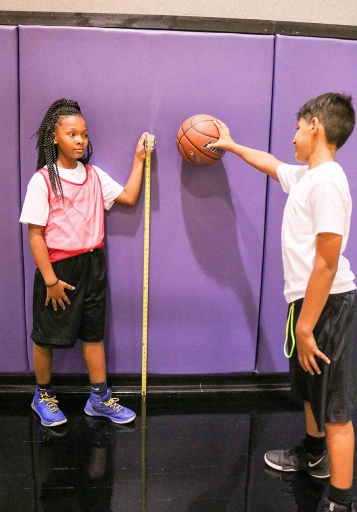 STEM Sports Basketball measure