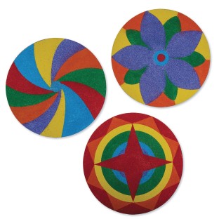 Sand Art Mandalas