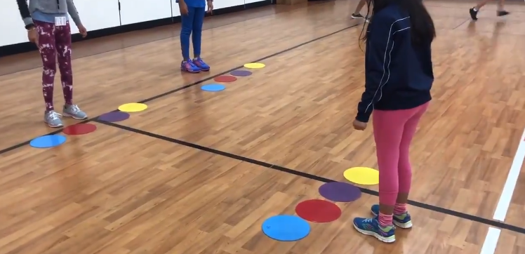 Simon Poly Spot Game for PE