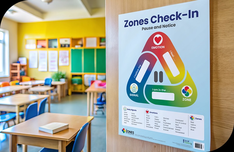 The Zones of Regulation classroom