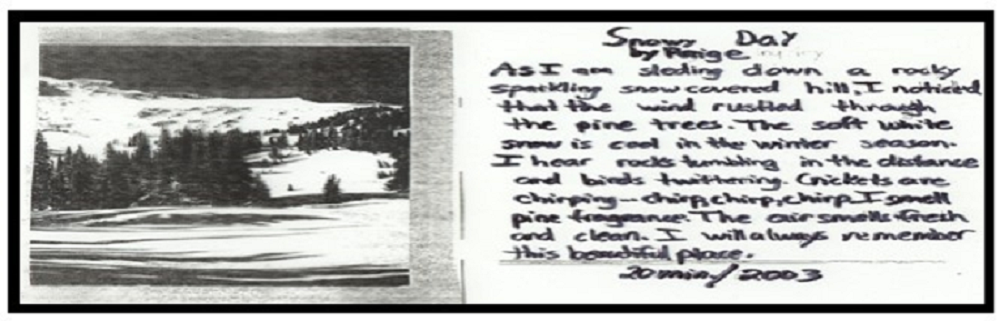 Descriptive Writing