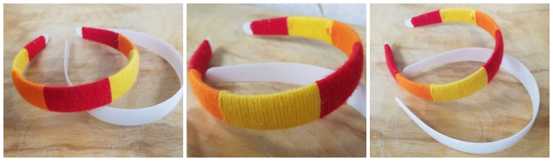 Yarn Wrapped Headband