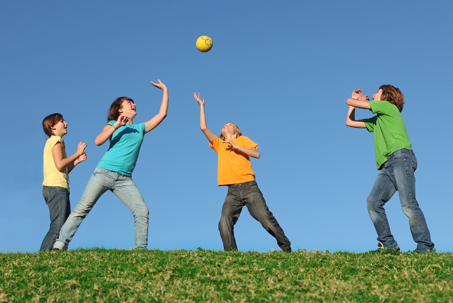 5 Active Games for Kids to Play with A Ball