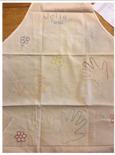 color me craft apron