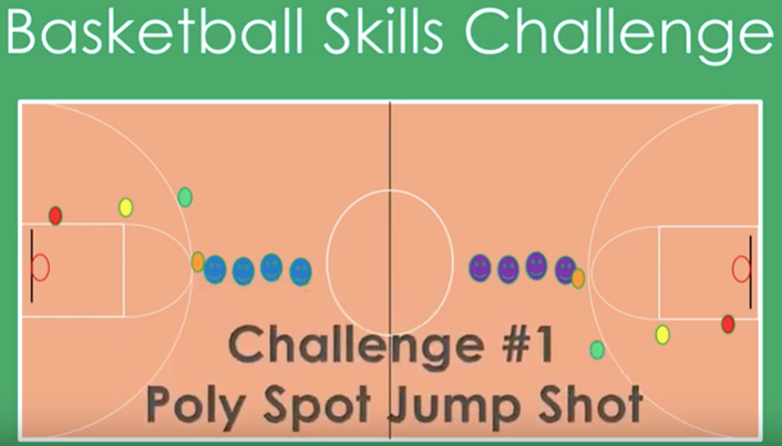 Basketball Skills Challenge for Physical Education