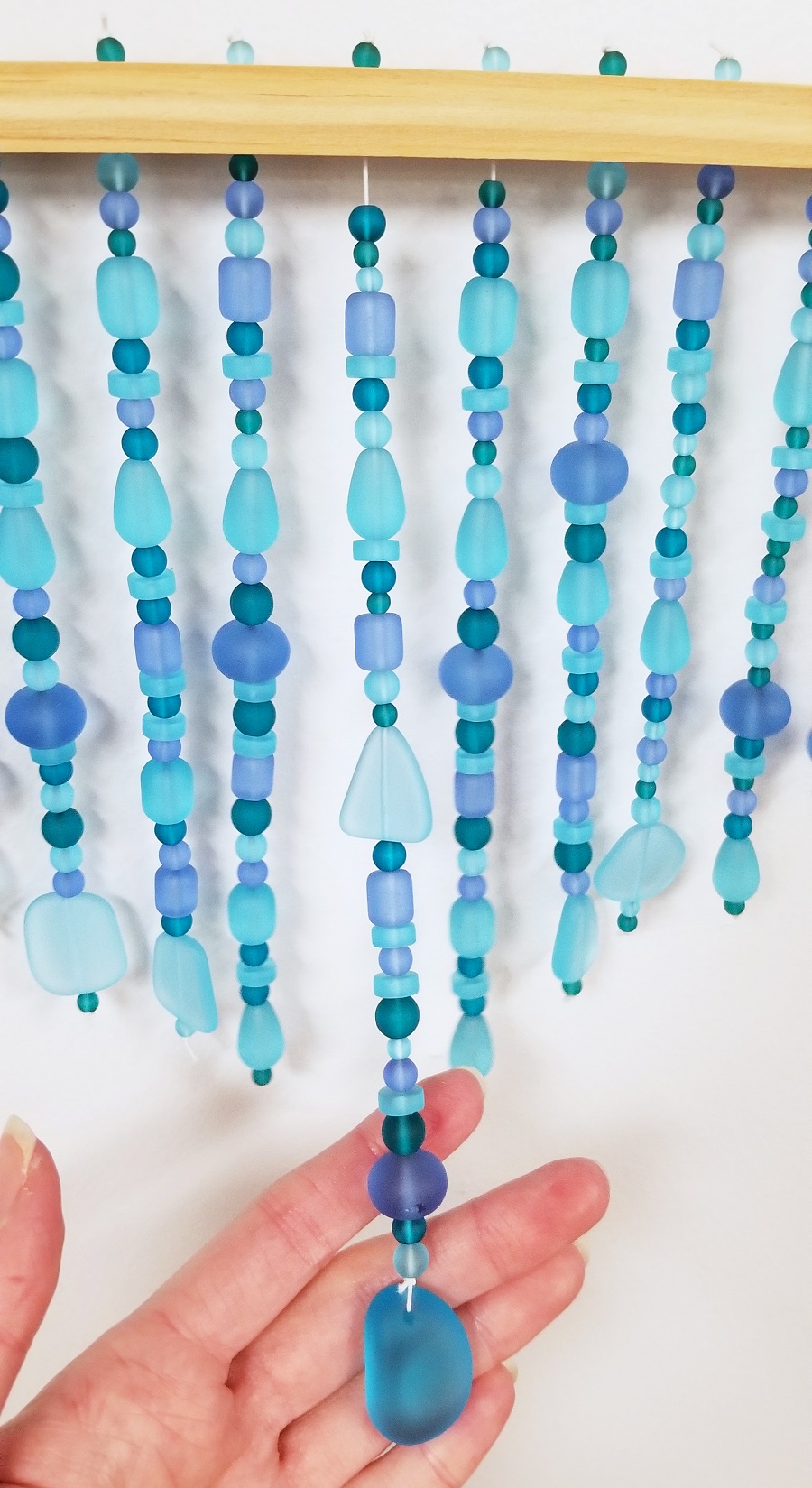 bead tear craft project