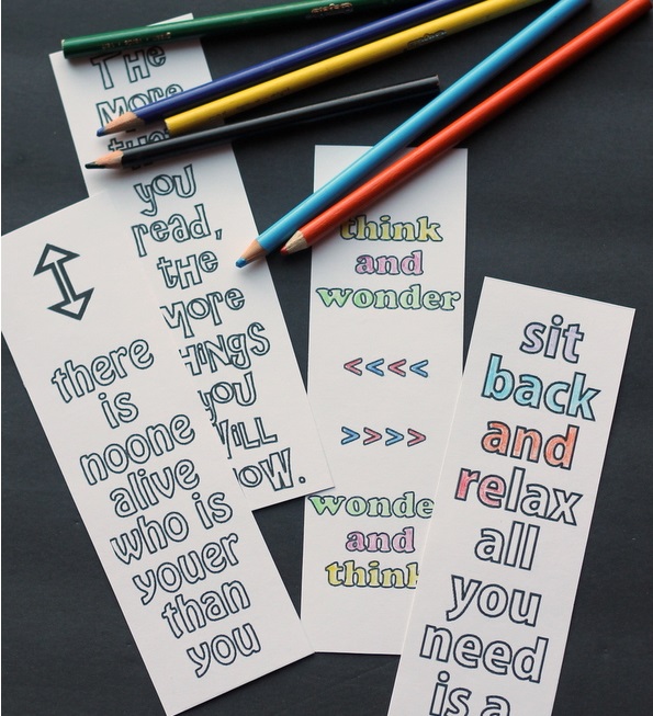 dr suess free bookmark