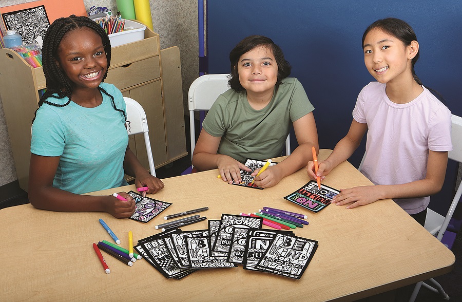 bully prevention velvet art craft