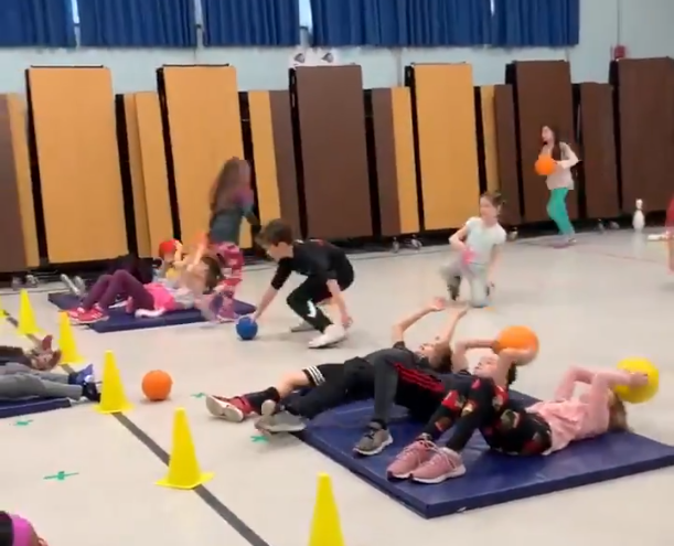 Catapult PE Game For Student Fitness