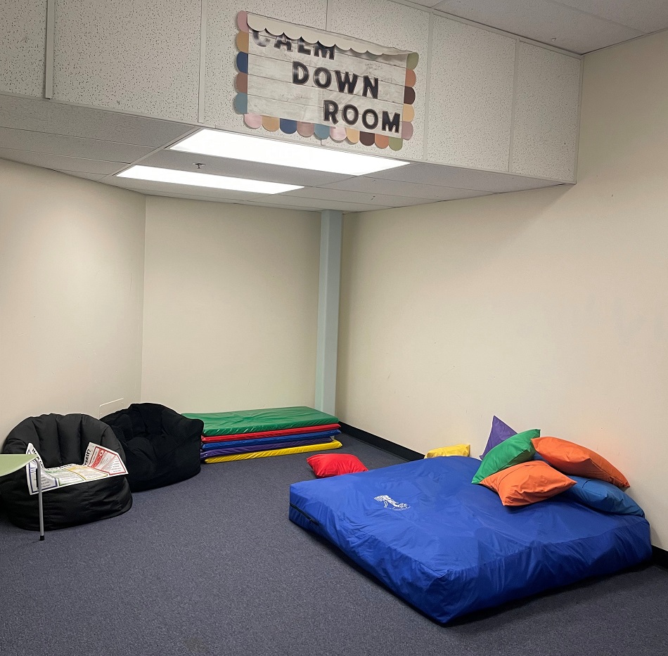 cool down room for recreation