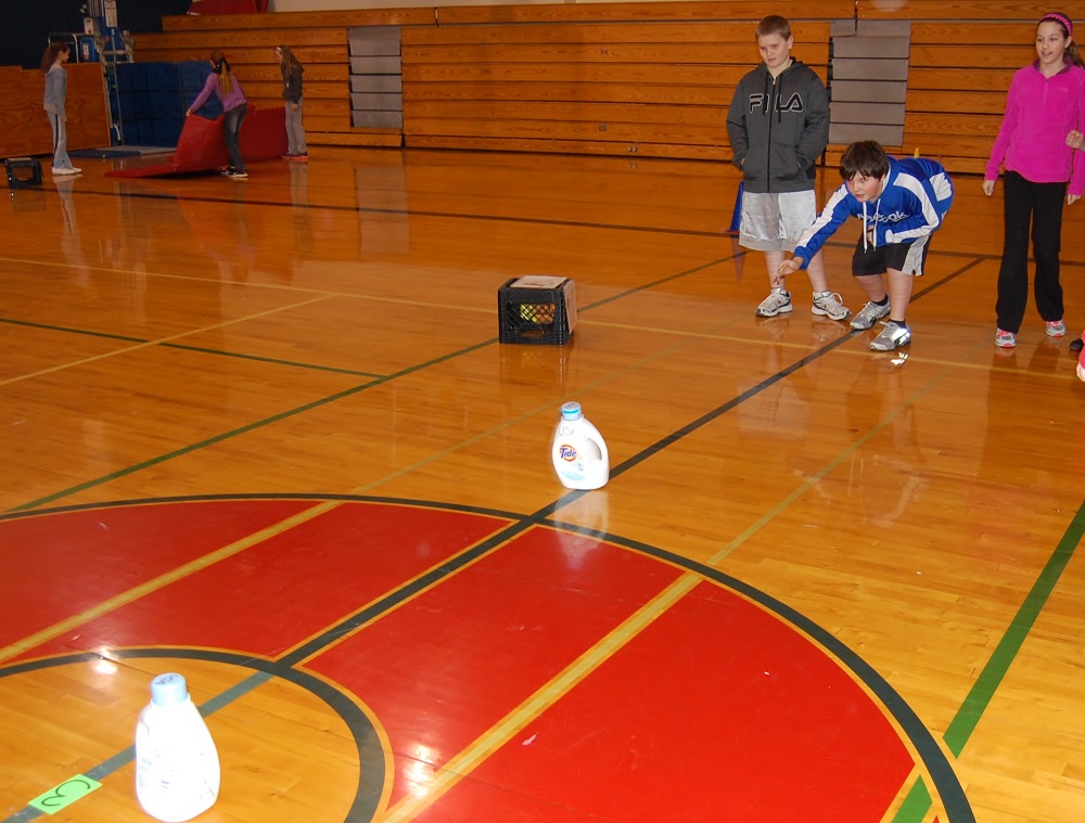 curling pe winter games