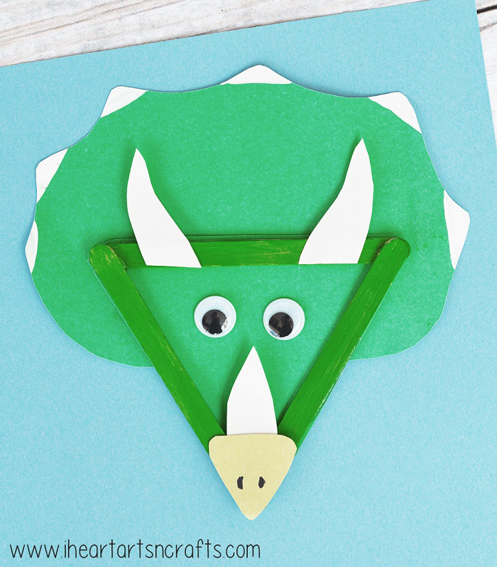 dinosaur craft sticks