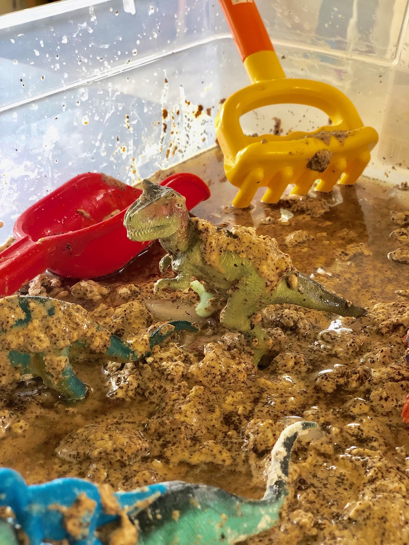 dinosaur dig activity