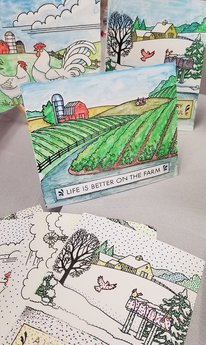 farm themed craft activity