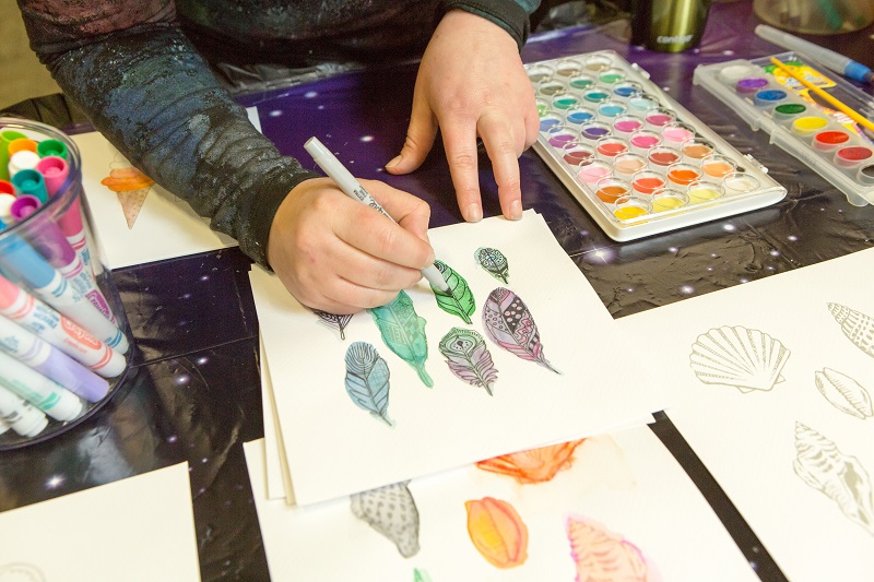 feather art starters