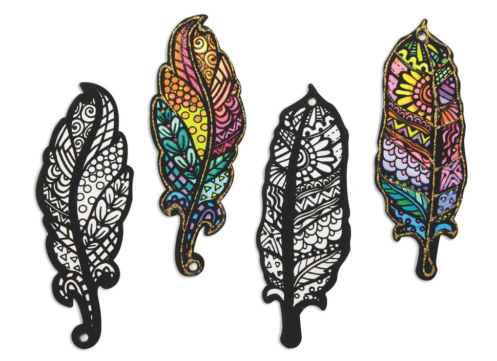 feather ornaments