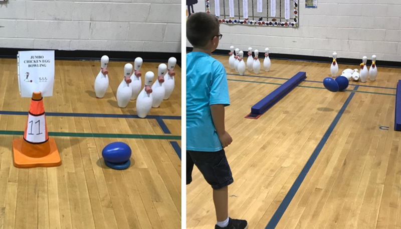 field day barnyard bowling