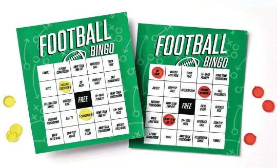 football bingo