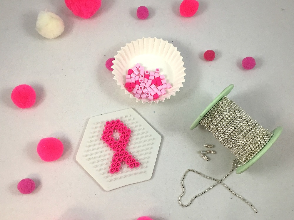 Bead Crafts for Breast Cancer Awareness