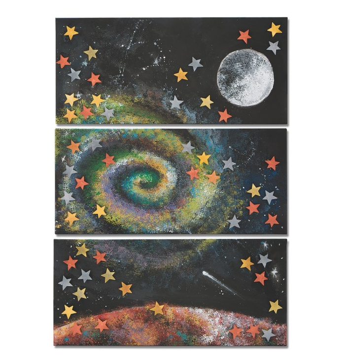 galaxy space theme craft