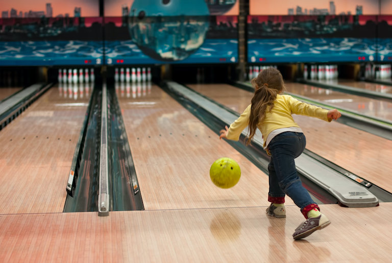 Bowl-A-Rama Activity For PE