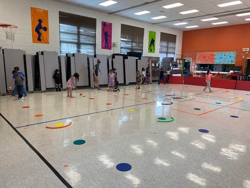 Putt the Rainbow – K-2 PE Golf Activity