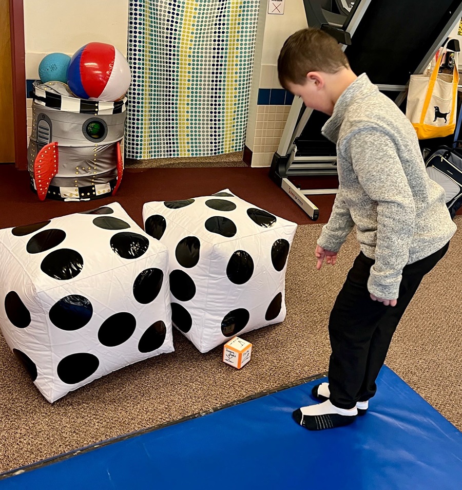 Fun & Adaptable Movement Activities Using Inflatable Dice and Activity Blocks