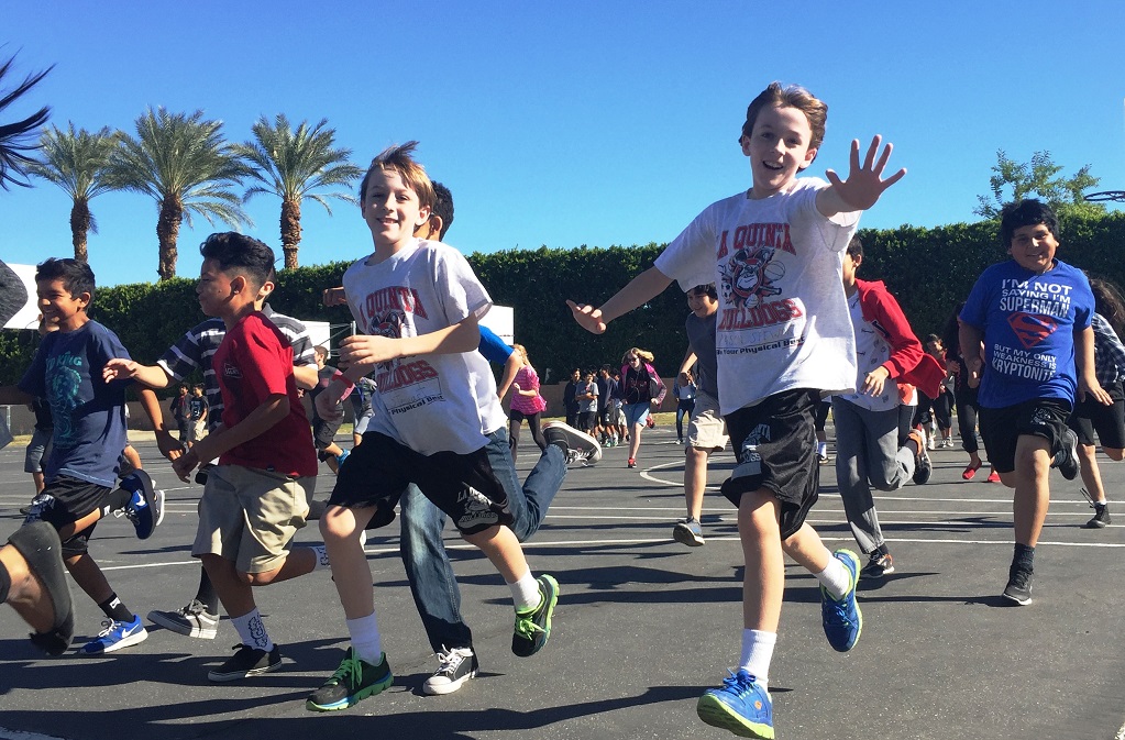 La Quinta Middle School Gets Active!