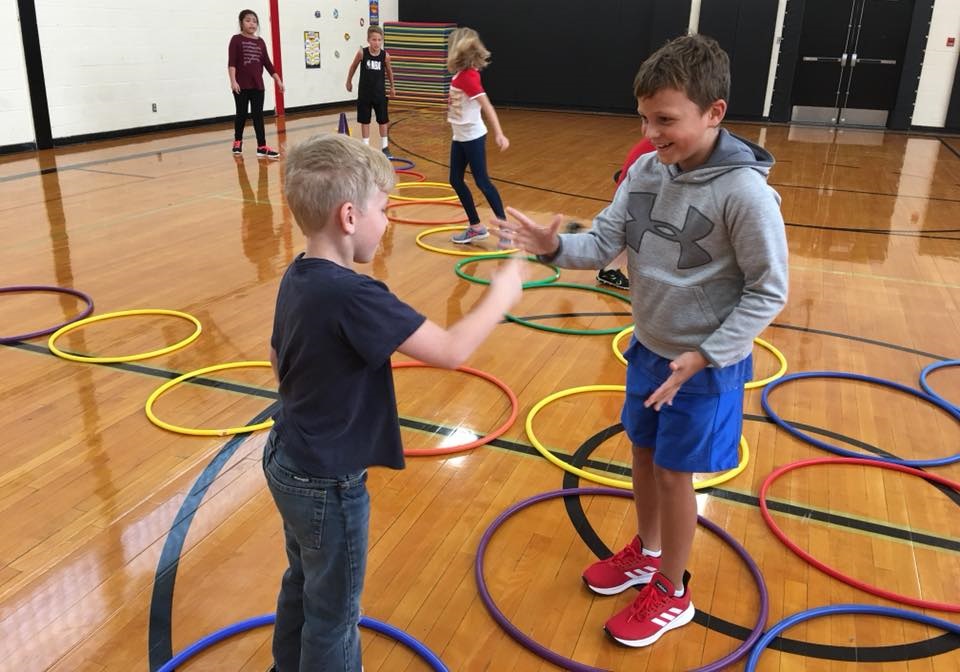 Hoop Hop Showdown – Rock Paper Scissors Hula Hoop Activity