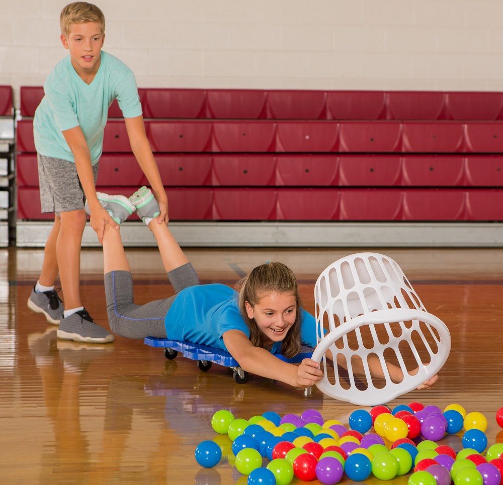 An Active Game of Hungry Hungry Hippos