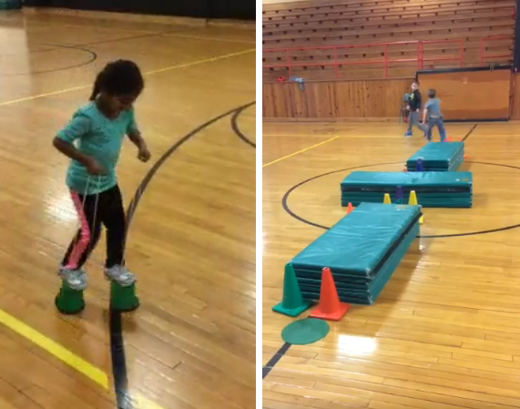 Bucket Stilts Relay & Thornbush Madness – PE Activities for K-2