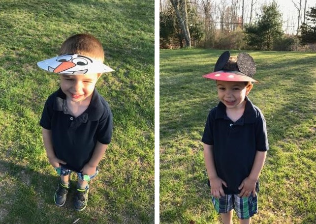 kids visors craft