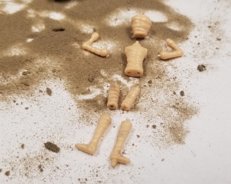 mini mummy pieces