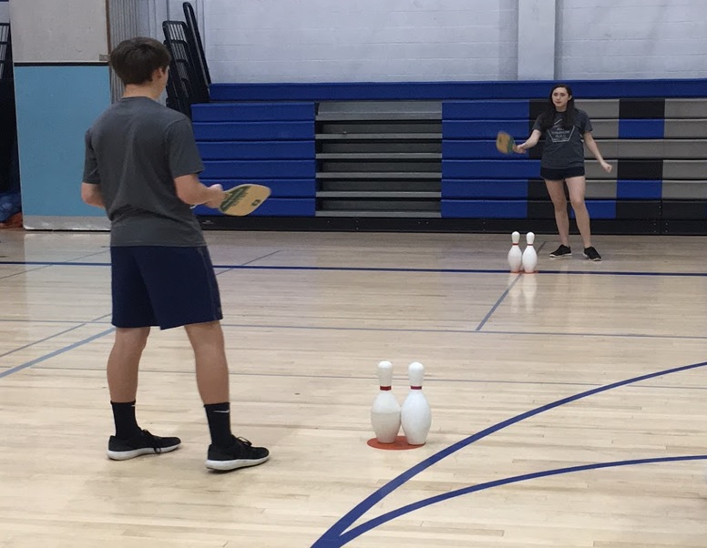 Modified Tennis Activity for PE