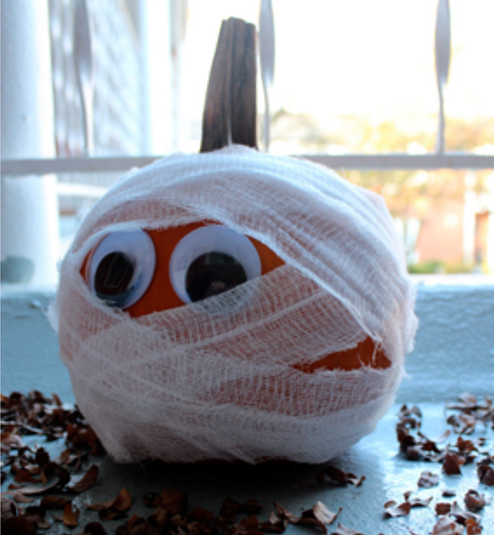 mummy pumpkin