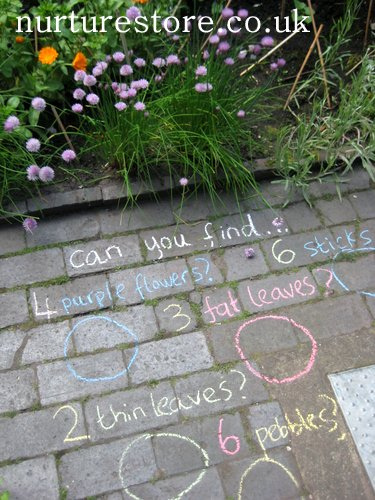 natureco chalk nature hunt