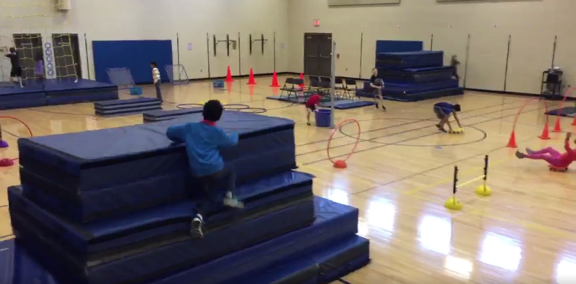 ninja warrior obstacle course