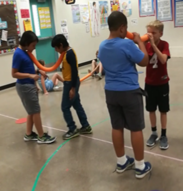 Noodle Transport Activity for Elementary PE
