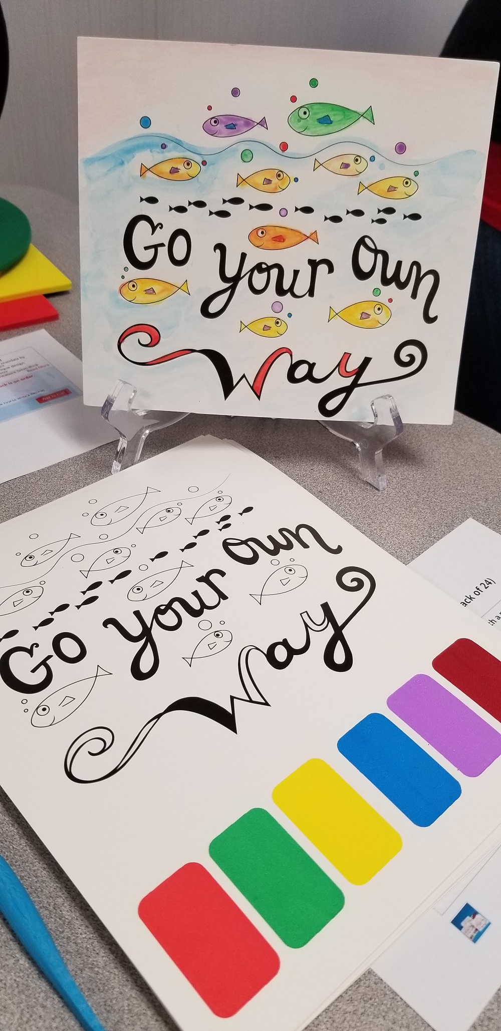 paint palette craft